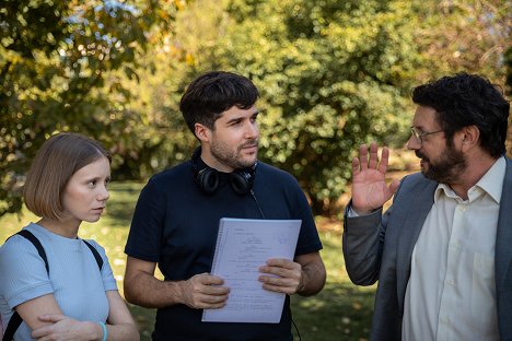 Laia Manzanares, Pablo Maqueda, Manolo Solo - La desconocida - Tournage