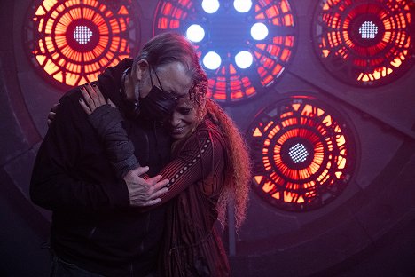Jonathan Frakes, Michelle Hurd - Star Trek: Picard - Seventeen Seconds - Forgatási fotók
