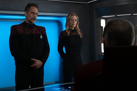 Todd Stashwick, Jeri Ryan - Star Trek: Picard - Wechselbälger - Filmfotos