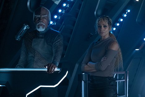 Michael Dorn, Michelle Hurd - Star Trek: Picard - Imposters - Photos
