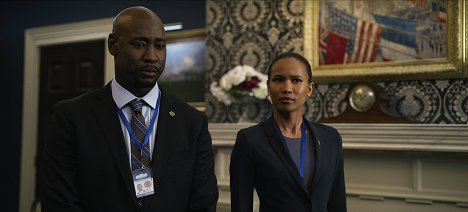 D.B. Woodside, Fola Evans-Akingbola - The Night Agent - Best Served Cold - Photos