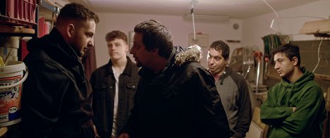 Erik Karvai, Jakub Ticháček, Bohuslav Hrdlička, Mário Bongilaj, Marián Čuri - Bastardi: Reparát - Filmfotók
