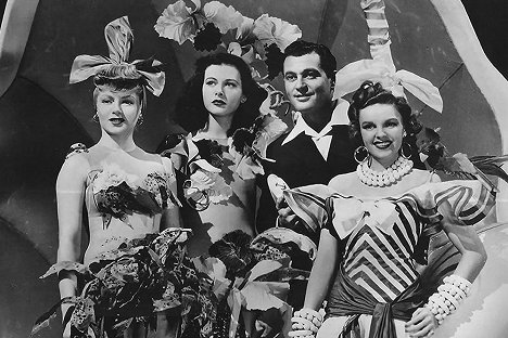 Lana Turner, Hedy Kiesler, Tony Martin, Judy Garland - Mädchen im Rampenlicht - Werbefoto