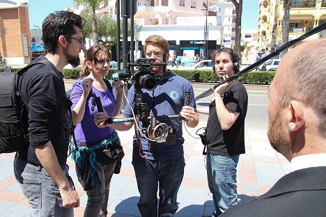 Alejandro Montecatine, Mariel Giraldo - Un tipo apresurado - Tournage