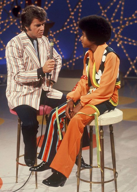 Dick Clark, Michael Jackson - American Bandstand - Photos