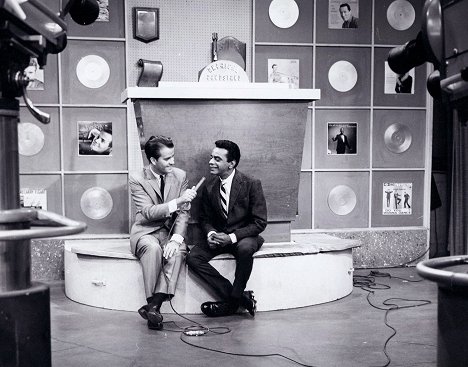 Dick Clark, Johnny Mathis - American Bandstand - Photos