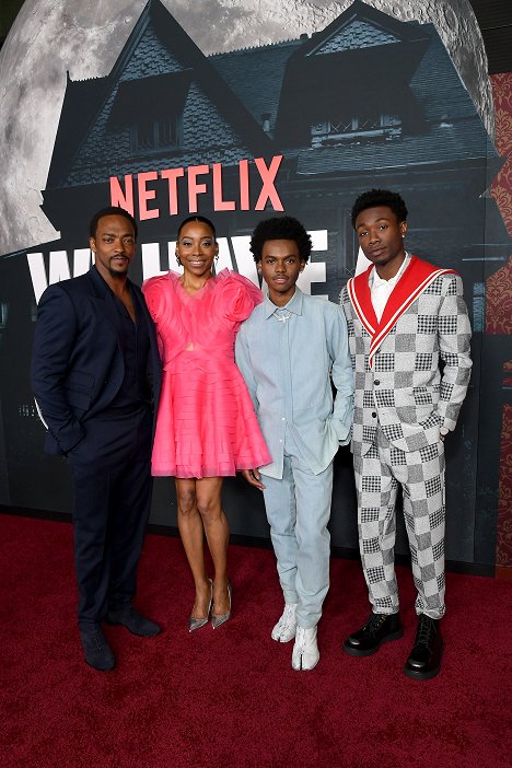 Netflix's "We Have A Ghost" Premiere on February 22, 2023 in Los Angeles, California - Anthony Mackie, Erica Ash, Jahi Di'Allo Winston, Niles Fitch - We Have a Ghost - Events