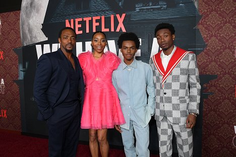 Netflix's "We Have A Ghost" Premiere on February 22, 2023 in Los Angeles, California - Anthony Mackie, Erica Ash, Jahi Di'Allo Winston, Niles Fitch - Máme tu ducha - Z akcií