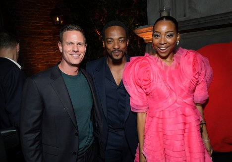 Netflix's "We Have A Ghost" Premiere on February 22, 2023 in Los Angeles, California - Christopher Landon, Anthony Mackie, Erica Ash