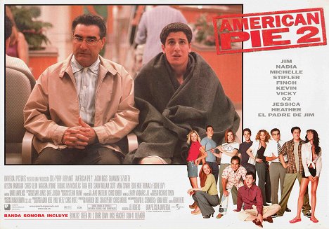 Eugene Levy, Jason Biggs - American Pie 2 - Lobbykarten