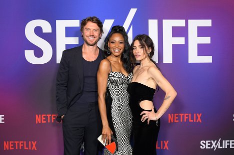 Netflix's "Sex/Life" Season 2 Special Screening at the Roma Theatre at Netflix - EPIC on February 23, 2023 in Los Angeles, California - Adam Demos, Margaret Odette, Sarah Shahi - Sex/Life - Season 2 - Events