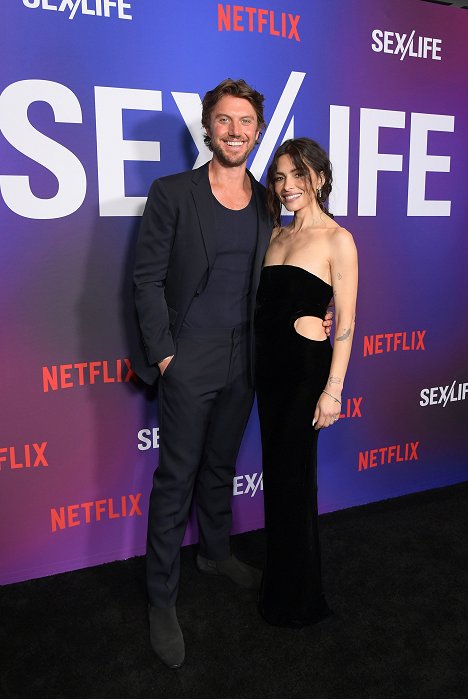 Netflix's "Sex/Life" Season 2 Special Screening at the Roma Theatre at Netflix - EPIC on February 23, 2023 in Los Angeles, California - Adam Demos, Sarah Shahi - Sex/Life - Season 2 - Events