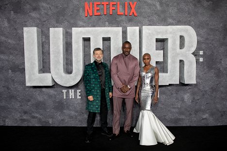 UK World Premiere for Luther: The Fallen Sun at BFI IMAX on March 01, 2023 in London, England - Andy Serkis, Idris Elba, Cynthia Erivo - Luther: Cae la noche - Eventos