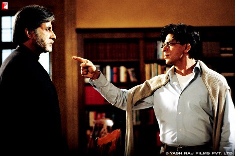 Amitabh Bachchan, Shahrukh Khan - Mohabbatein - Van film