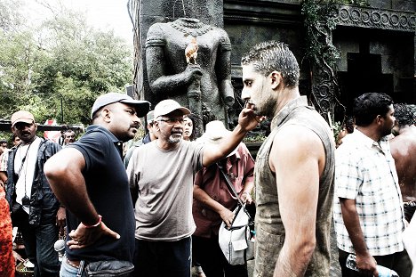 Mani Ratnam, Abhishek Bachchan - Raavan - Dreharbeiten