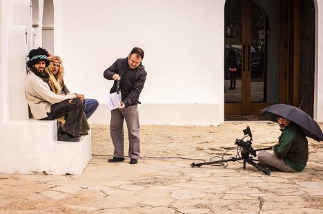 Gabriel Gambacorta, Carolina Bonet - Los crímenes del día de Todos los Santos - De filmagens