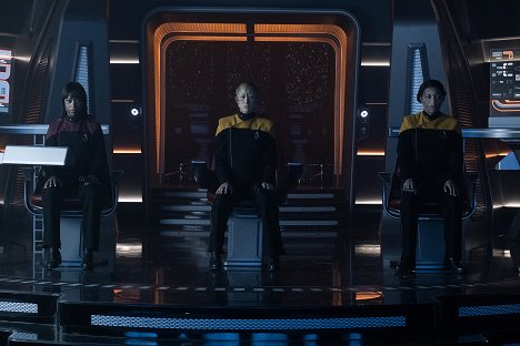Ashlei Sharpe Chestnut, Mica Burton - Star Trek: Picard - Die letzte Generation - Filmfotos
