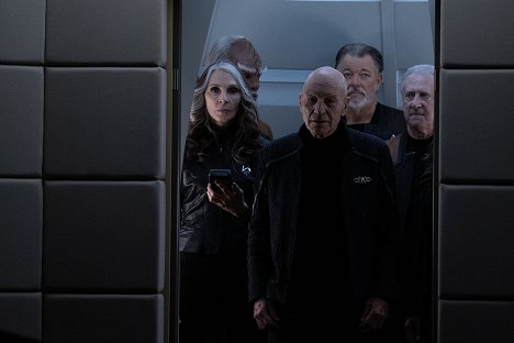 Gates McFadden, Patrick Stewart, Jonathan Frakes, Brent Spiner - Star Trek: Picard - Vox - Z filmu