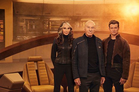 Gates McFadden, Patrick Stewart, Ed Speleers - Star Trek: Picard - Season 3 - Promóció fotók