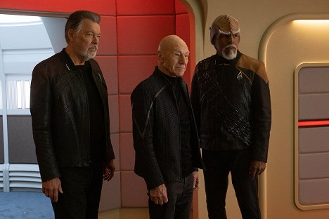 Jonathan Frakes, Patrick Stewart, Michael Dorn - Star Trek: Picard - The Last Generation - Photos