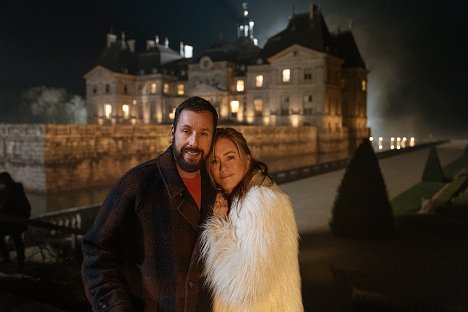 Jennifer Aniston, Adam Sandler - Vražda v Paříži - Z nakrúcania