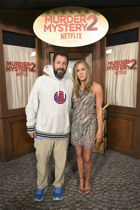 Netflix Premiere of Murder Mystery 2 on March 28, 2023 in Los Angeles, California - Adam Sandler, Jennifer Aniston - Murder Mystery 2 - Events