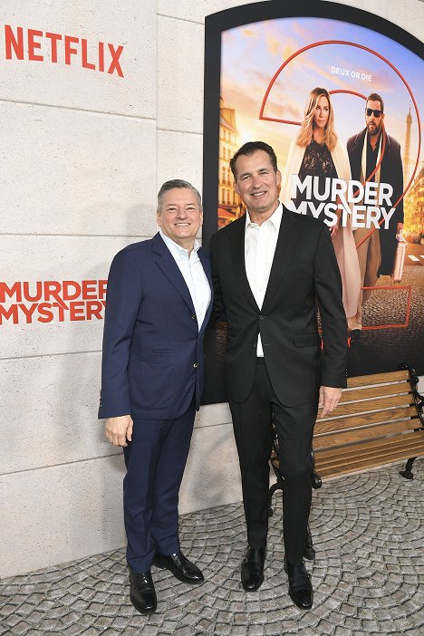 Netflix Premiere of Murder Mystery 2 on March 28, 2023 in Los Angeles, California - Ted Sarandos, Scott Stuber