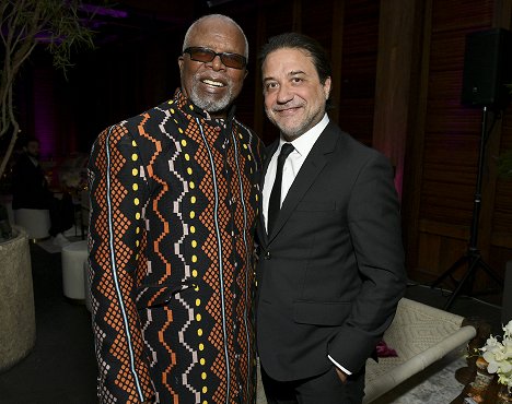 Netflix Premiere of Murder Mystery 2 on March 28, 2023 in Los Angeles, California - John Kani, Enrique Arce - Murder Mystery 2 - Events