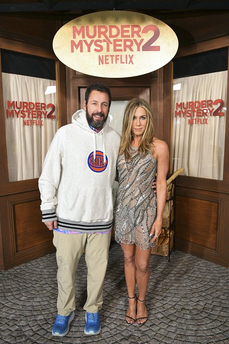 Netflix Premiere of Murder Mystery 2 on March 28, 2023 in Los Angeles, California - Adam Sandler, Jennifer Aniston - Criminales a la vista - Eventos