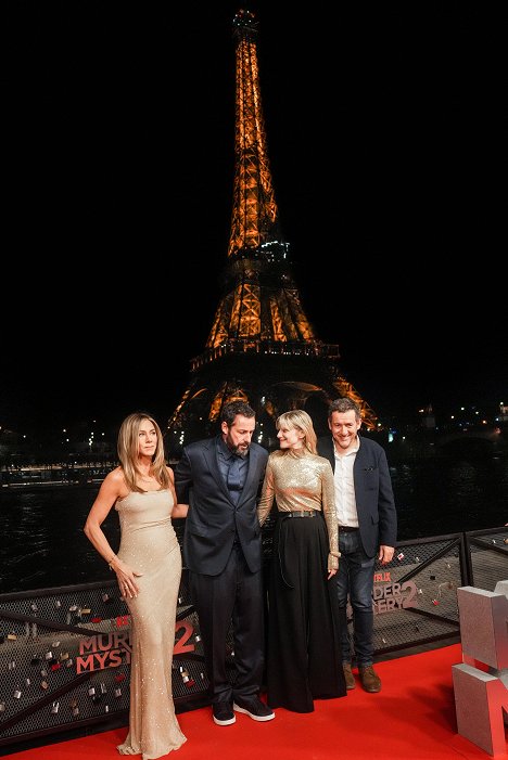 Paris Special Screening - Jennifer Aniston, Adam Sandler, Mélanie Laurent, Dany Boon - Gyagyás gyilkosság 2. - Rendezvények