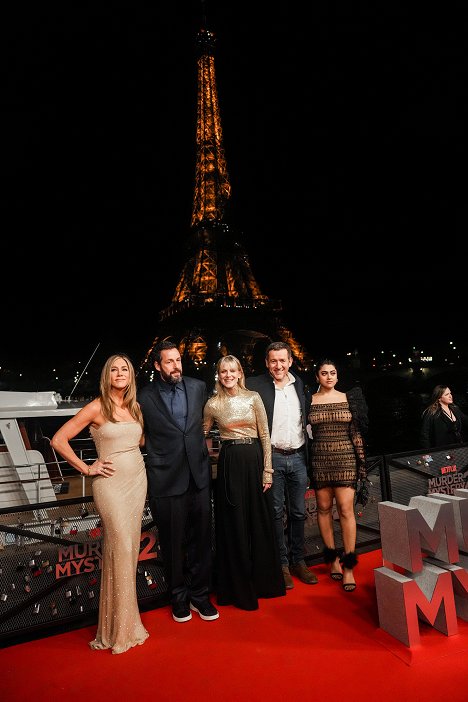 Paris Special Screening - Jennifer Aniston, Adam Sandler, Mélanie Laurent, Dany Boon, Kuhoo Verma - Murder Mystery 2 - Veranstaltungen