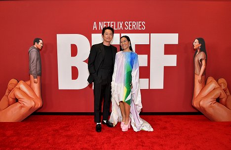 Netflix's Los Angeles premiere of "BEEF" at Netflix Tudum Theater on March 30, 2023 in Los Angeles, California - Steven Yeun, Ali Wong - Ve při - Z akcí