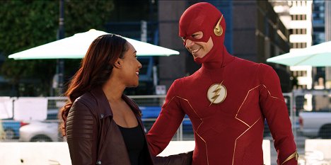 Candice Patton, Grant Gustin - The Flash - Wednesday Ever After - De la película