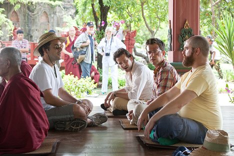 Todd Phillips, Bradley Cooper, Ed Helms, Zach Galifianakis - Hangover 2 - Dreharbeiten