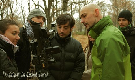 Marius Constantin Cirja, George Karja - La dama del bosque maldito - Dreharbeiten