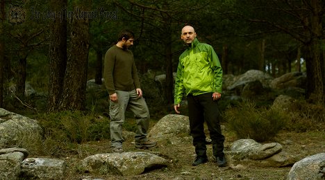 José Fopiani, George Karja - La dama del bosque maldito - Dreharbeiten