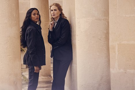 Zoe Saldana, Nicole Kidman - Opérations spéciales : Lioness - Promo