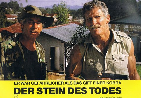 Siegfried Rauch, Brad Harris - Der Stein des Todes - Vitrinfotók