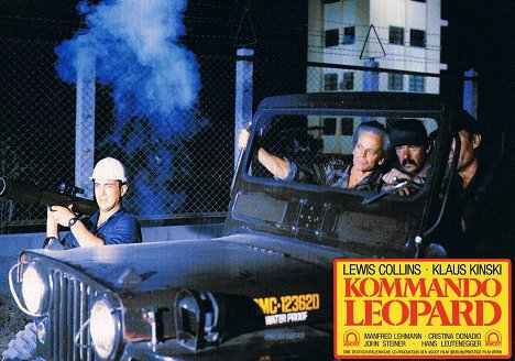 Edoardo Margheriti, Klaus Kinski - Commando Leopard - Mainoskuvat