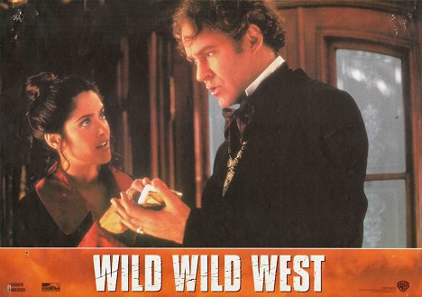 Salma Hayek, Kevin Kline - Wild Wild West - Lobby Cards