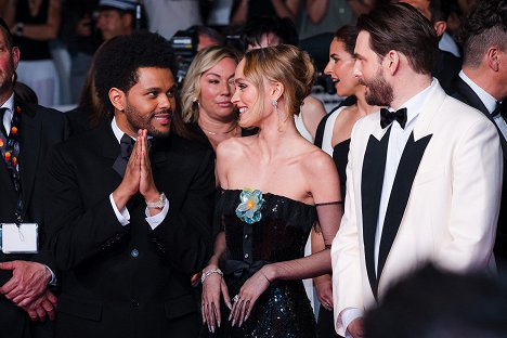 World premiere of the first two episodes of The Idol at Cannes’ Palais des Festivals on May 22, 2023 - The Weeknd, Lily-Rose Depp - The Idol - De eventos