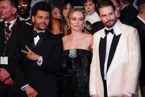 World premiere of the first two episodes of The Idol at Cannes’ Palais des Festivals on May 22, 2023 - The Weeknd, Lily-Rose Depp - Az idol - Rendezvények