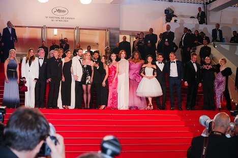 World premiere of the first two episodes of The Idol at Cannes’ Palais des Festivals on May 22, 2023 - Lily-Rose Depp, The Weeknd, Da'Vine Joy Randolph, Hank Azaria - Az idol - Rendezvények