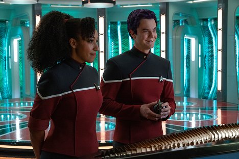 Tawny Newsome, Jack Quaid - Star Trek: Podivné nové světy - Tamhleti staří vědci - Z filmu