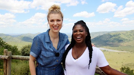 Anni Dunkelmann, Motsi Mabuse - VOXtours - Südafrika - Werbefoto