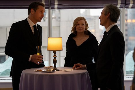 Alexander Skarsgård, Sarah Snook, Justin Kirk - Utódlás - Church and State - Filmfotók