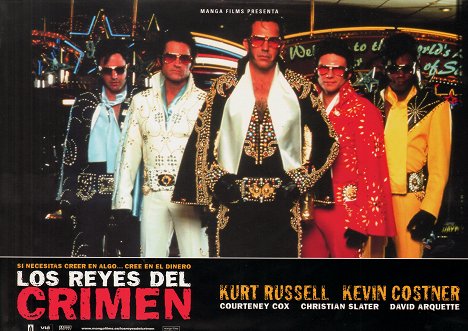 Kurt Russell, Kevin Costner - Los reyes del crimen - Fotocromos