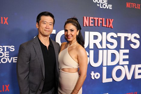 Netflix's A Tourist's Guide to Love special screening at Netflix Tudum Theater on April 13, 2023 in Los Angeles, California - Eugene Kim, Azita Ghanizada - Turistický průvodce láskou - Z akcí
