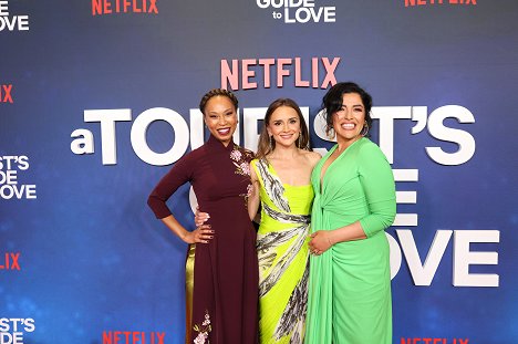 Netflix's A Tourist's Guide to Love special screening at Netflix Tudum Theater on April 13, 2023 in Los Angeles, California - Nondumiso Tembe, Rachael Leigh Cook, Jacqueline Correa - A Tourist's Guide to Love - Events