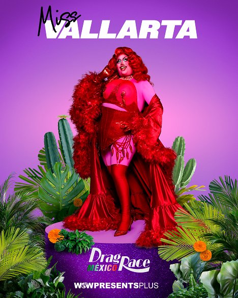 Miss Vallarta - Drag Race México - Werbefoto